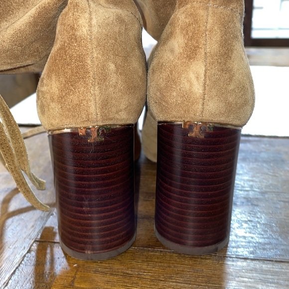 Tory Burch Suede Ankle Boots - Picture 5 of 10